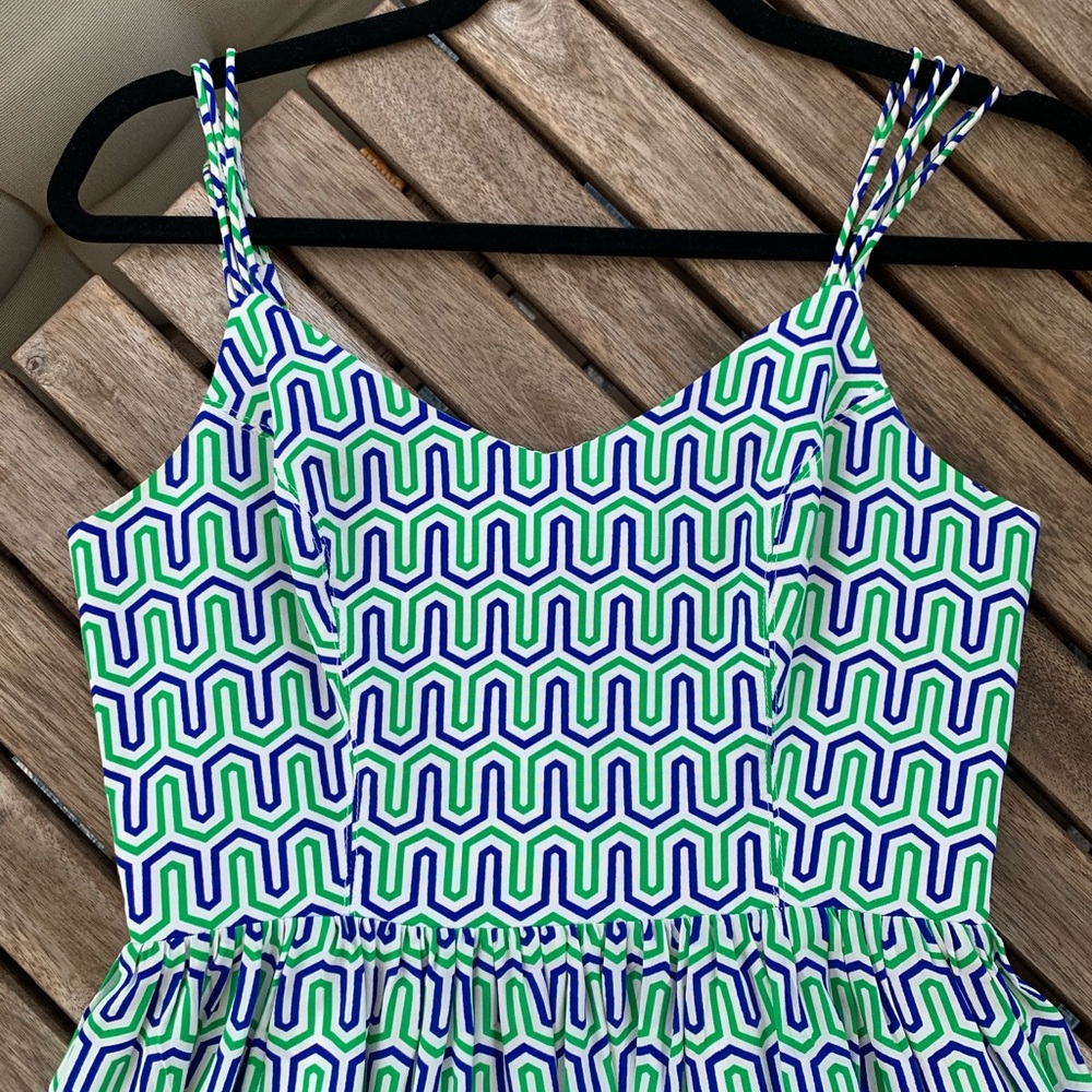 Amanda Uprichard Silk Fit and Flare Dress